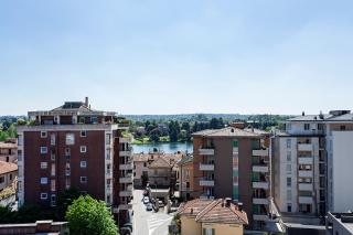 the red penthouse - family apart with terrace 2 bedroom private park - Sesto Calende - 8