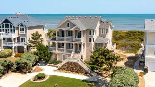 OCEANFRONT, Priv Pool, Priv beach access, Rec Rm, PI255, Dolphina - Knotts Island - 0