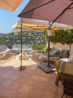 Maison vue mer 4 chambres - 7 min plage - Cavalaire-sur-Mer - 0