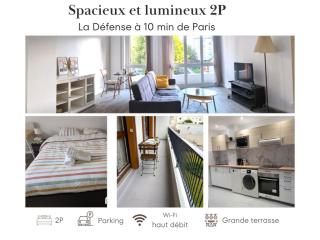 Évasion La Défense - Balcon & Wi-Fi, à 10 min de Paris - Courbevoie - 9