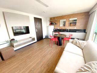Flat Completo com Piscina, Recepção 24h e Rooftop em Boa Viagem - Recife - 1