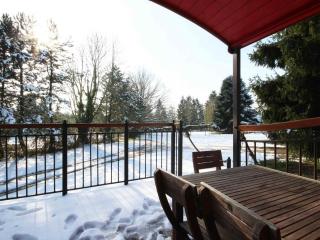 Roulotte spacieuse avec terrasse, jardin et jeux, animaux acceptés - FR-1-497-130 - Radon - 1