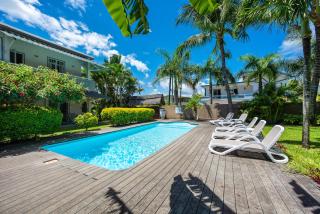 Spacious studio with balcony, shared pool and garden - Grand Baie - 0