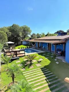 Recanto com piscina Aquecida e uma bela vista - Ibiúna - 9