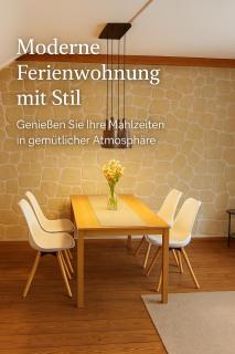 Traumhafte Wohnung mit Balkon & Flussblick in Neckarsteinach, 15km Heidelberg - Neckarsteinach - 7