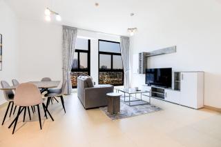 Chic 1BR Iris Amber Al Jaddaf - Dubái - 4