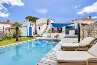 Piscine chauffée, jardin, magnifique villa pour 10 - 0