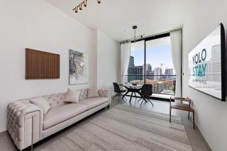 Stylish 1BR Apartment in Binghatti Onyx JVC - 0