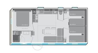 Mobilheim O'Hara 6p camping Scheldeoord Baarland - Baarland - 1