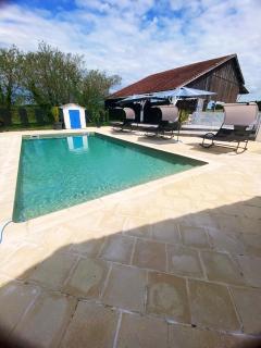 Maison de Campagne 4 places, avec Piscine et Jacuzzi - Savignac-sur-Leyze - 9