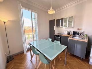 ApartHotel Riviera - Hyper Centre Musiciens - Superior 1 Bedroom Apartement AC - Balcony - 10 mn Promenade des Anglais - BALCON PALAIS EXCELSIOR 1 - Nizza - 5