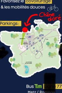 Studio Prestige avec terrasse Le chêne doré au cœur du centre touristique cité des loisirs 200 m du Galaxie,face au snowworld parking gratuit privatif - Amnéville - 2