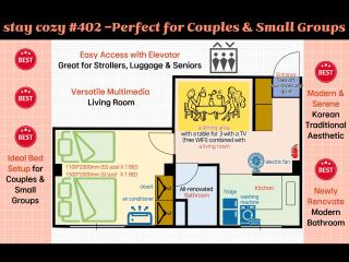 Stay Cozy Gangnam Style Trip, 3min to Subway, Calm & Chic Home - 5