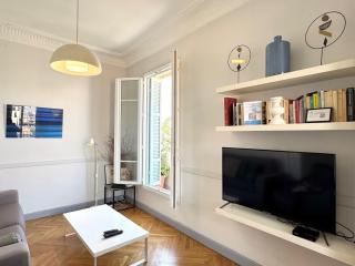 ApartHotel Riviera - Hyper Centre Musiciens - Superior 1 Bedroom Apartement AC - Balcony - 10 mn Promenade des Anglais - BALCON PALAIS EXCELSIOR 1 - Nizza - 6