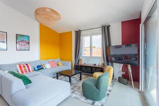 Bel appartement avec terrasse vue rhune, parking et proche des plages de Bidart - Bidart - 6