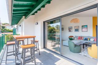 Bel appartement avec terrasse vue rhune, parking et proche des plages de Bidart - Bidart - 9