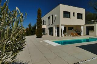 LES REFLETS DU LAC architect-designed house swimming pool lake view - Bilieu - 8