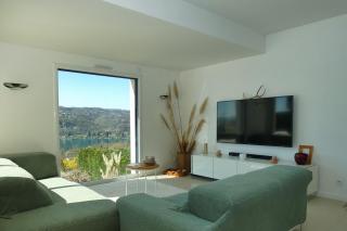 LES REFLETS DU LAC architect-designed house swimming pool lake view - Bilieu - 1