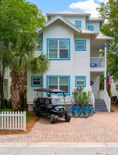 Santa Rosa Beach Home with 6 Seater Golf Cart, 4 Bikes, Sleeps 11 - Santa Rosa Beach - 9