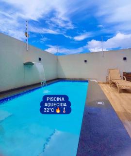 Casa com Piscina Aquecida, e Quartos com ar Condicionado - Guaratuba - 0