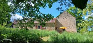 Grange avec piscine - La Hulotte du Cluzel - Montcléra - 7