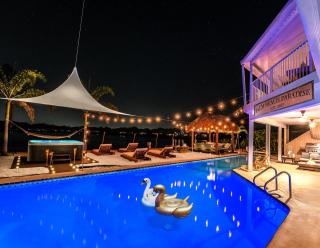 Waterfront Villa with Beach, Pool, Cinema, Game Room and Tiki - Palm Beach Gardens - 8