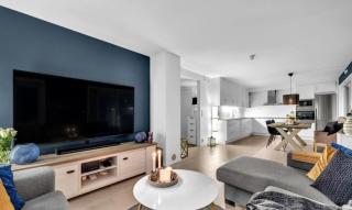 Large apartment with 4 bedrooms, free Parking, 400m from trainstaion - Lillestrøm - 5