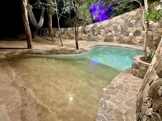 Habitaciones en casa De los árboles en la playa con alberca - Arroyo Cruz - 3