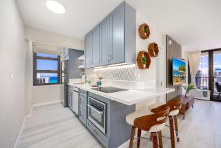 Ocean View Escape, Walk to Waikiki Beach & Free Parking - Honolulu - 7