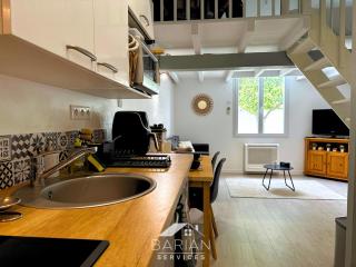 Maisonnette avec climatisation et cour - ménage et linge inclus - 5