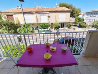 T3 confortable avec terrasse et parking à 100m de la plage, pour 6 personnes à Narbonne-Plage - FR-1-795-64 - Narbona - 8