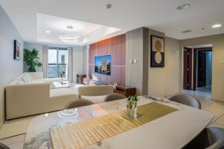 13P- Modern Sea View Apartment on High Floor with Balcony - Dubai - 0