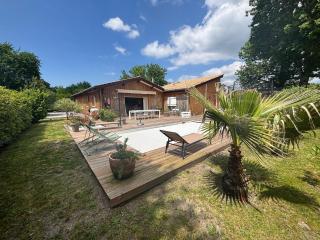 Villa Jeane-Rose, maison en bois avec Piscine - Andernos-les-Bains - 0