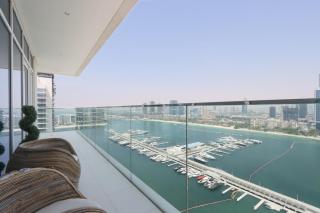 Livbnb-Beachfront 3BR with Marina Harbour Panorama - Dubai - 2