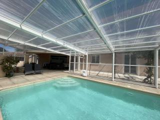Villa 11 Pers à Vallon-Pont-d'Arc - Piscine Privée, 5 Ch, Jardin, Proche Centre - FR-1-382-213 - Vallon-Pont-dʼArc - 5