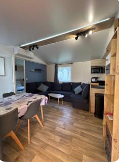 Bungalow 410, 8 pers Camping 4 étoiles Siblu Le Lac des Rêves - 3