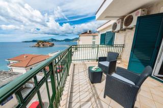 Three bedrooms family apartment with sea view Sveti Stefan - Sveti Stefan - 7