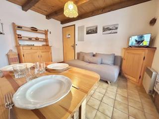 Studio Cabine, 4 Pers. - Balcon, Parking Privé, à 100m des Pistes et Commerces - FR-1-595-77 - 9