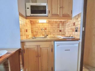 Studio Cabine, 4 Pers. - Balcon, Parking Privé, à 100m des Pistes et Commerces - FR-1-595-77 - Crest-Voland - 3