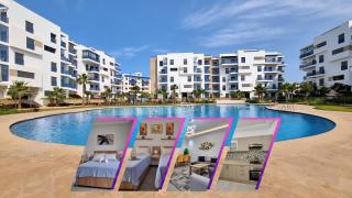 Appartement confort - Piscines, Plage 300m, Résidence fermée - 0