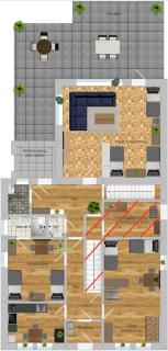 Sleeping Home - Red House - Großes Haus für Gruppen mit 2 Wohnungen - 15 Betten - 2 Küchen - Parkplätze - Self Check-in - Bielefeld - 4