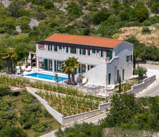 Prestigious stone villa Smokvica with vineyard, heated pool, jacuzzi, gym and sea view - 3