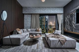 Spacious and Overlooking Burj & Fountains - Dubái - 9