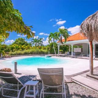 Spacious villa, large swimming pool, beach & lounge - Le François - 8