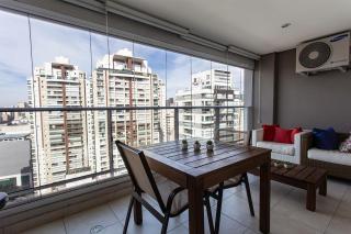 BHaus Bela Vista Bela Cintra - Apartamento 50m2 com Varanda e Linda Vista 17o andar - Cama Queen - Próximo ao Shopping Frei Caneca e Metrô - Academia - Piscina - Lavanderia - Vaga de Garagem - Acomoda 2 adultos e 1 criança - bc75 - 9