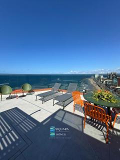 Studio Charme Spot Barra Vista Mar Farol e Piscina - 5