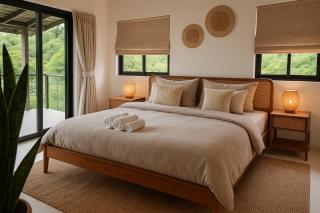 Modern 4 BDR Villa, privat Pool, Walk Beach - Amphoe Koksamui - 9