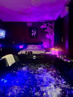 Suite romantique avec Balneo et jeux coquins - Roanne - 0