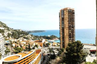 STUDIO BEAUSOLEILMONACO TERRASSE VUE MER Clim et Accès Piscine - Beausoleil - 0