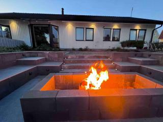 Child-friendly villa with outdoor lounge, close to beach & golf - Halmstad - 9
